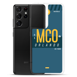 MCO - Orlando Samsung phone case with airport code