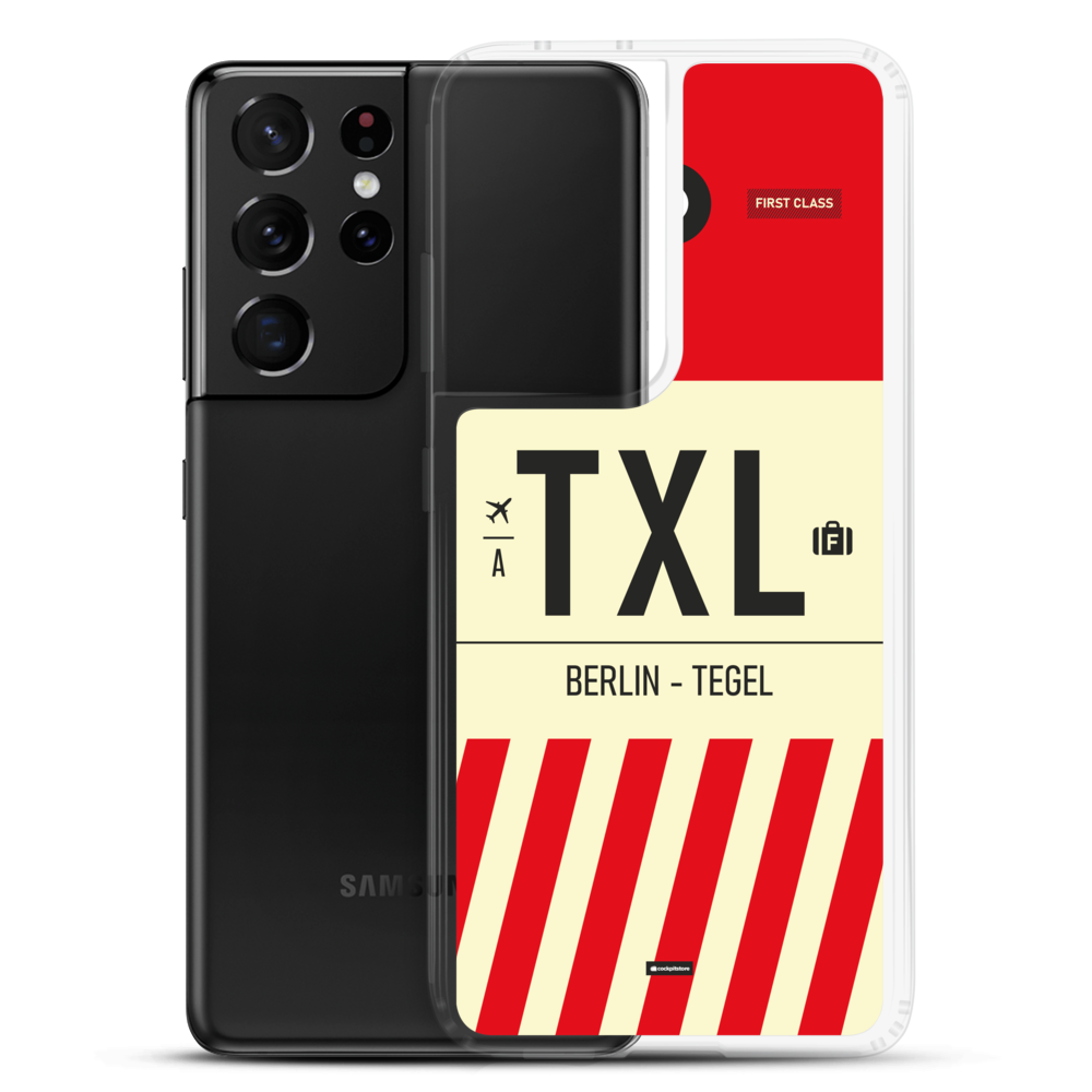 TXL - Tegel Samsung phone case with airport code