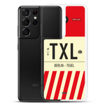 Load image into Gallery viewer, TXL - Tegel Samsung phone case with airport code
