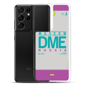 DME - Moscow Samsung phone case with airport code