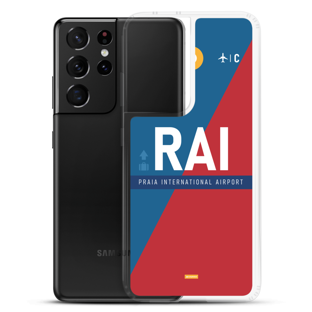 RAI - Praia Samsung-Handyhülle mit Flughafencode