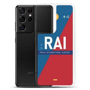 RAI - Praia Samsung-Handyhülle mit Flughafencode