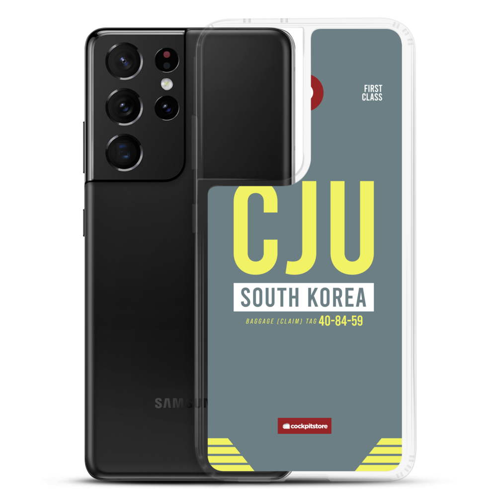 CJU - Jeju Samsung-Handyhülle mit Flughafencode