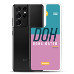 Load image into Gallery viewer, DOH - Doha Samsung phone case with airport code
