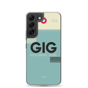 GIG - Rio De Janeiro - Galeao Samsung phone case with airport code