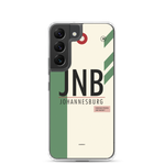 Load image into Gallery viewer, JNB - Johannesburg Samsung phone case with airport code
