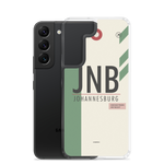 Load image into Gallery viewer, JNB - Johannesburg Samsung phone case with airport code
