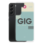 Load image into Gallery viewer, GIG - Rio De Janeiro - Galeao Samsung phone case with airport code
