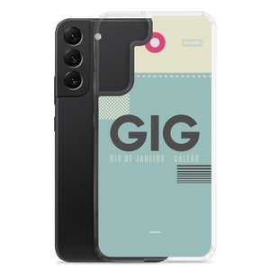 GIG - Rio De Janeiro - Galeao Samsung phone case with airport code