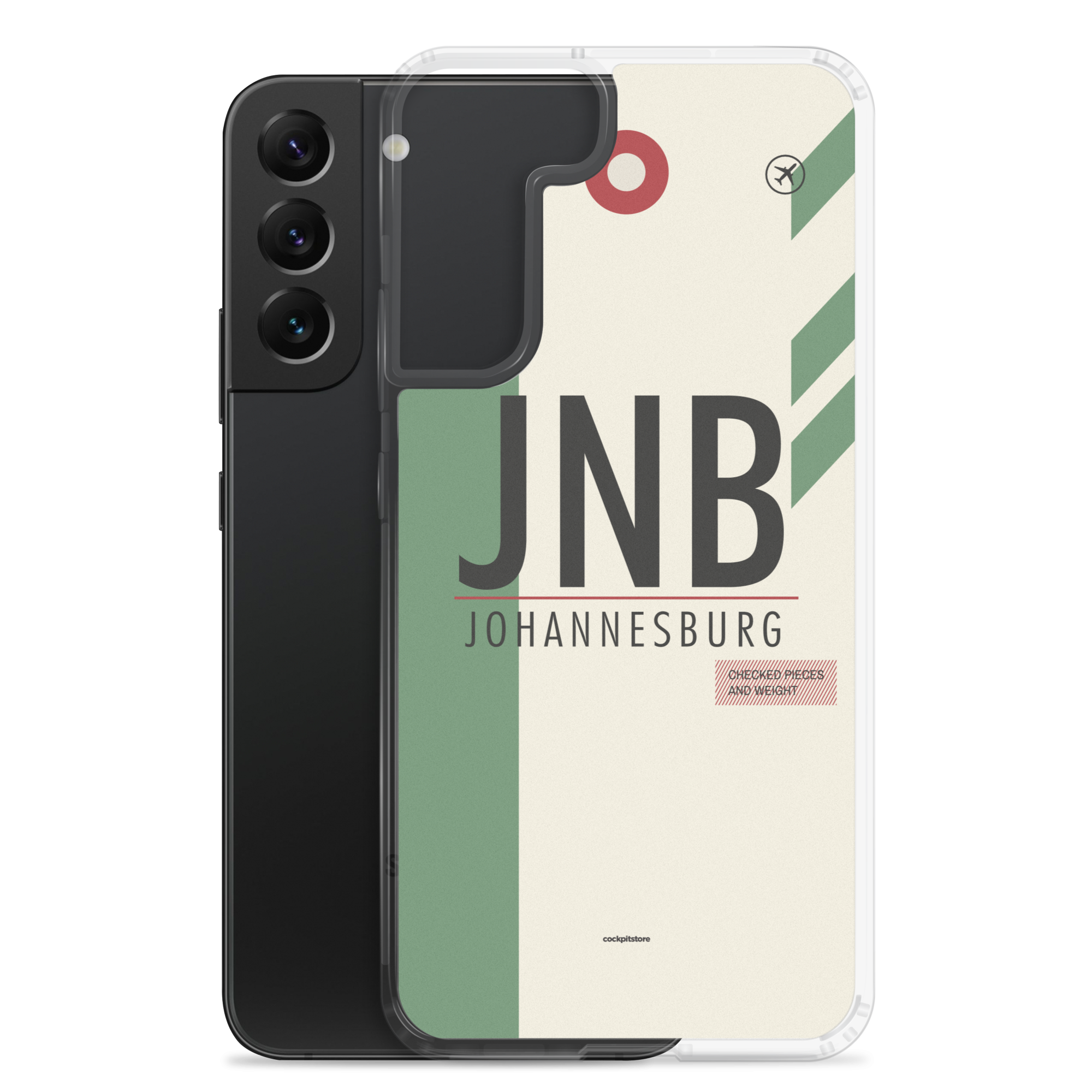 JNB - Johannesburg Samsung phone case with airport code