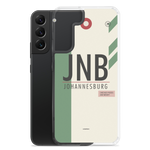 Load image into Gallery viewer, JNB - Johannesburg Samsung phone case with airport code
