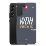 Load image into Gallery viewer, WDH - Windhoek Samsung phone case with airport code
