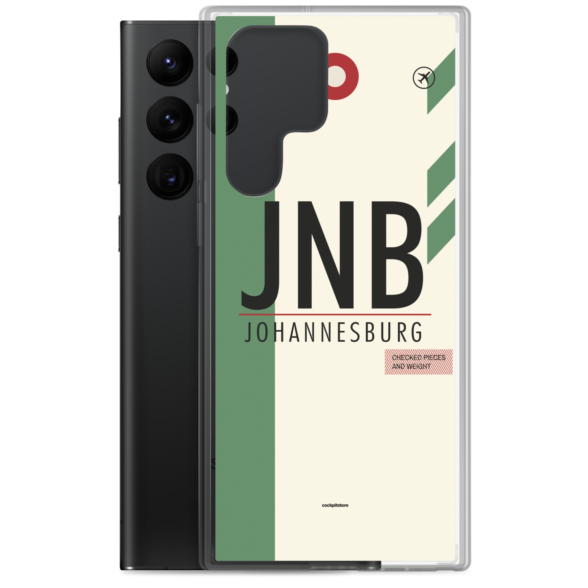 JNB - Johannesburg Samsung phone case with airport code