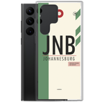 Load image into Gallery viewer, JNB - Johannesburg Samsung phone case with airport code
