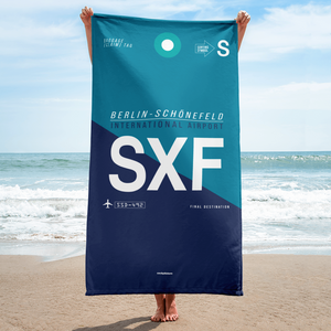 Beach towel - shower towel SXF - Schönefeld airport code