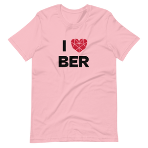 I Love .... Heart Unisex-T-Shirt personalisierbar