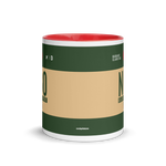 Load image into Gallery viewer, NBO - Nairobi Airport Code Mug with colored interior
